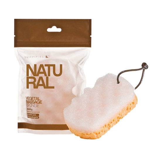Massage Sponge Suavipiel Bicoloured Natural