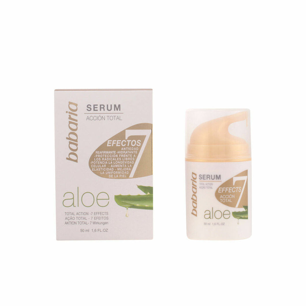 Sérum Visage Babaria Acción Total Aloe Vera 7-en-1 (50 ml)