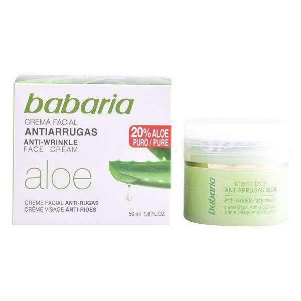 Anti-Wrinkle Cream Aloe Vera Babaria (50 ml) - Lindkart