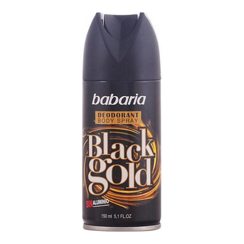 Babaria Black Gold Déodorant Spray Homme