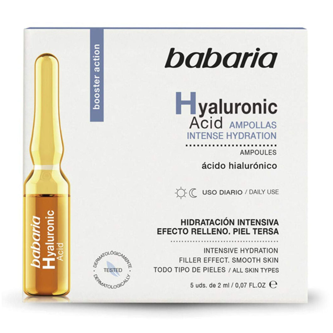 Sérum Visage Babaria Acide Hyaluronique Ampoules (2 ml)