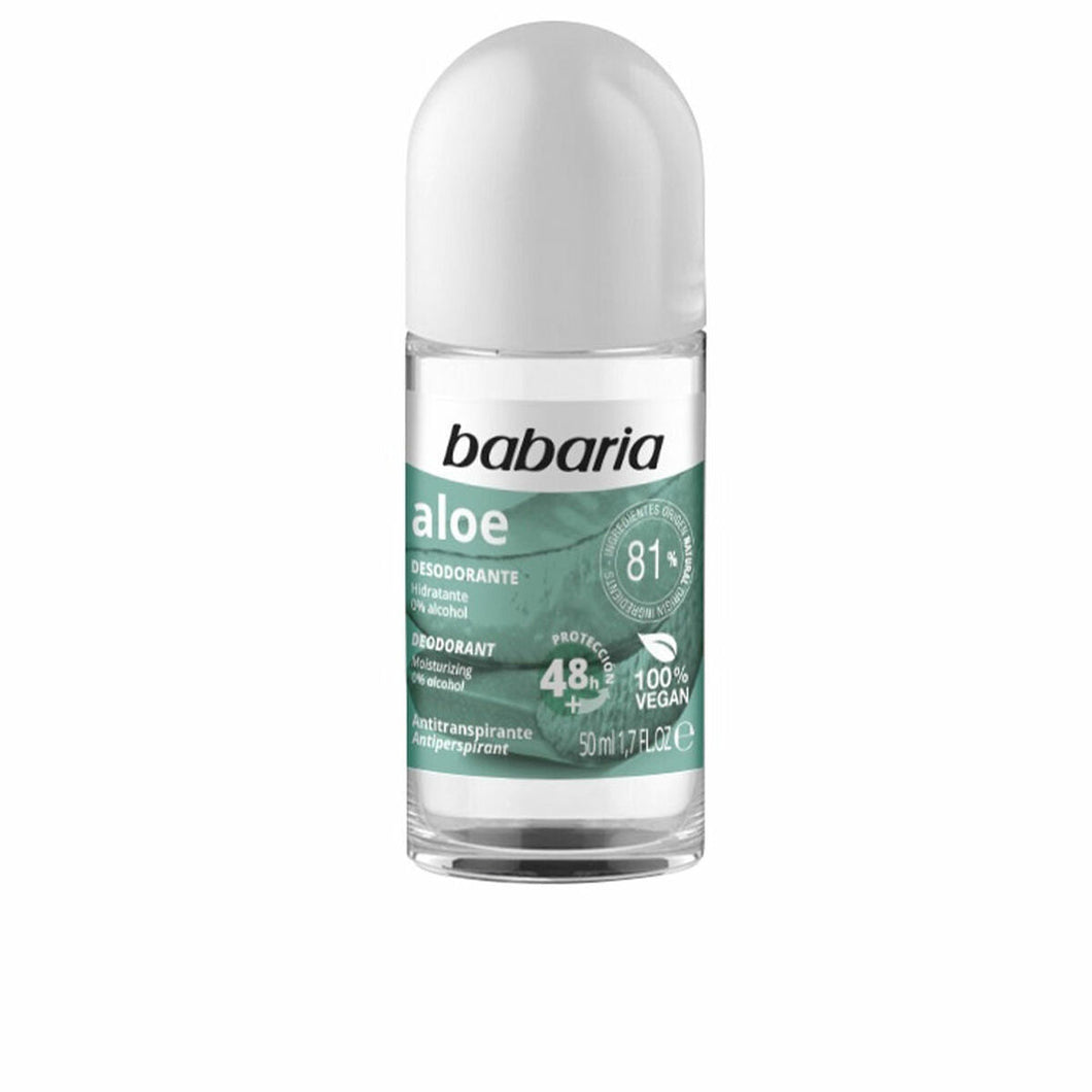 Roll-On Deodorant Original Babaria (75 ml) Aloe Vera