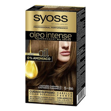Load image into Gallery viewer, Permanent Dye Olio Intense Syoss Nº 5,86 Brown Caramel
