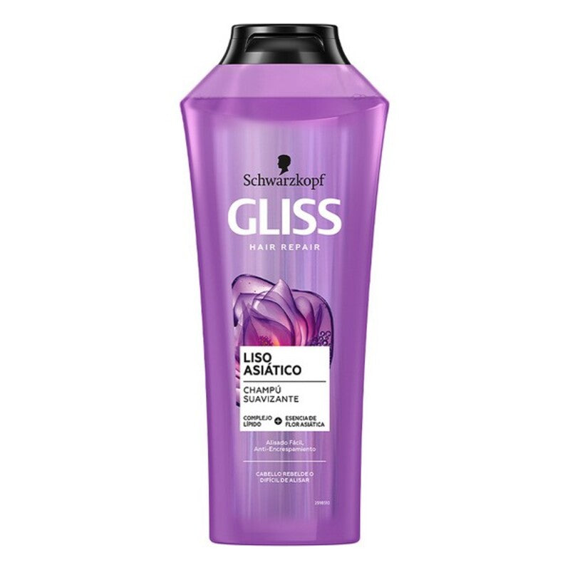 Shampooing Gliss Liso Asiatique Schwarzkopf (370 ml)