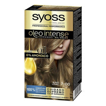 Cargar imagen en el visor de la galería, Permanent Dye Olio Intense Syoss Nº 7,00 Blonde
