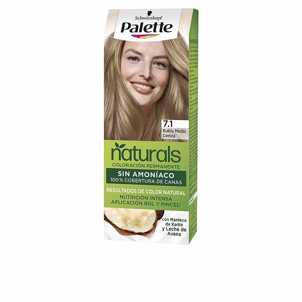 Permanente kleurstof Schwarzkopf Palette Naturel Nº 7.1