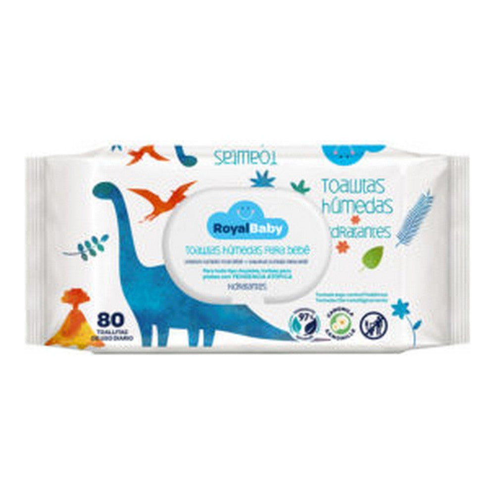 Moist Wipes Brevia Camomile (80 uds)