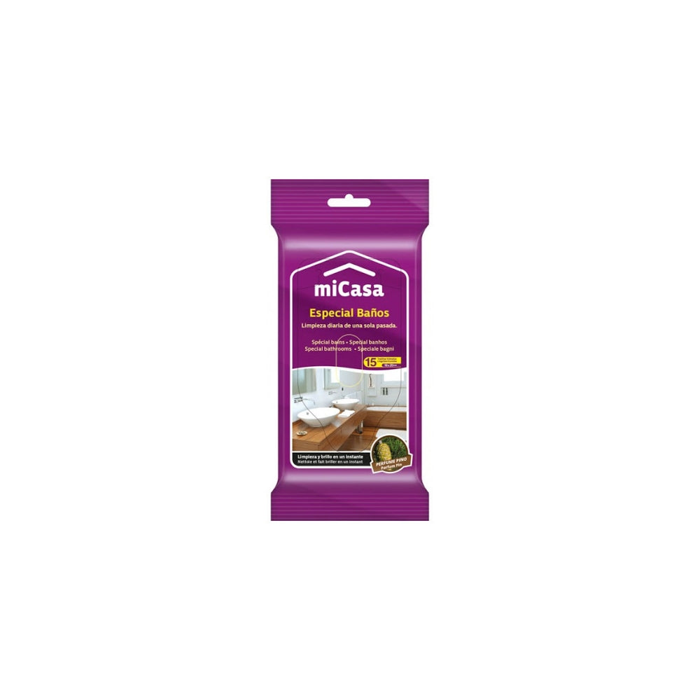 Lingettes humides Micasa (15 uds)