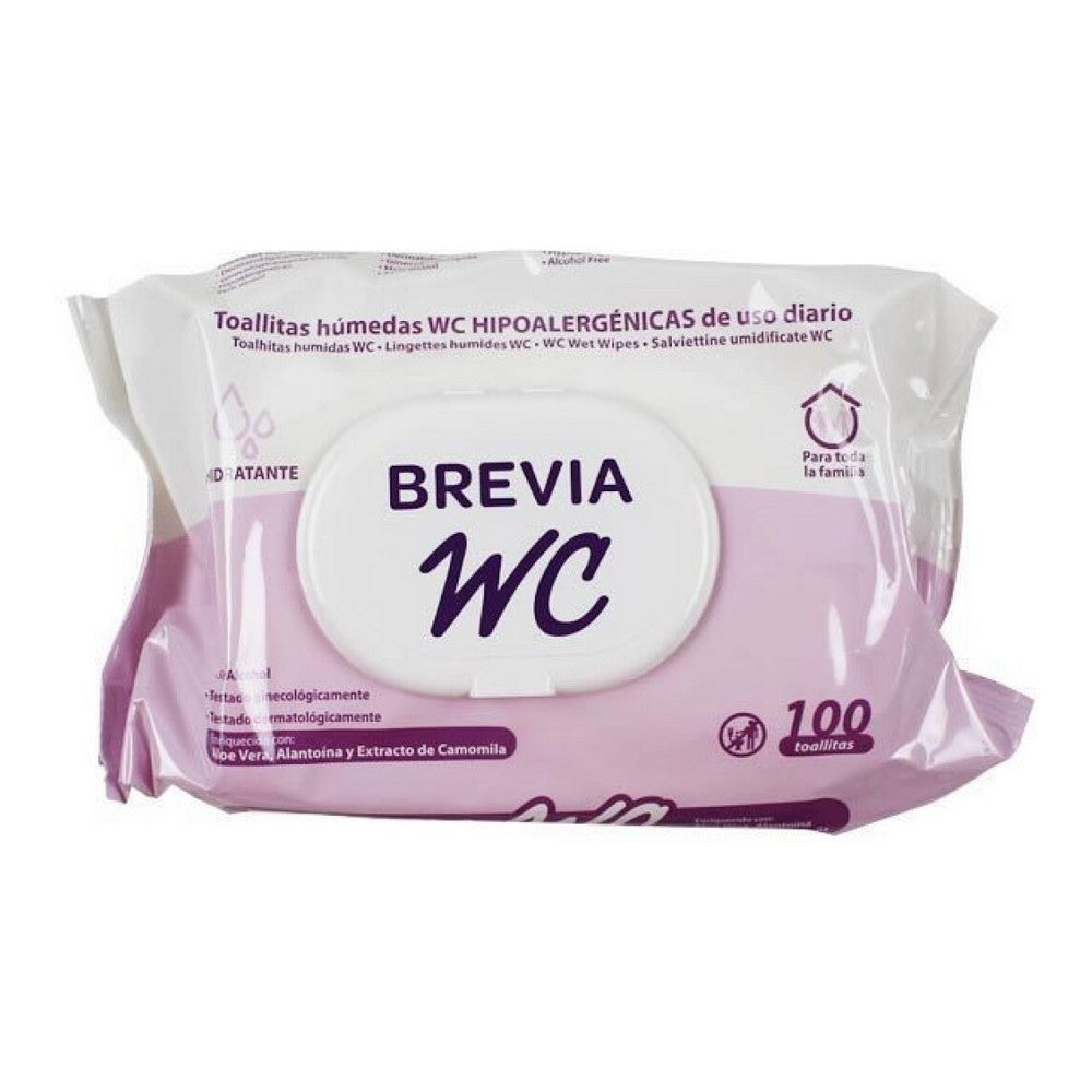 Wipes Brevia Hypoalergenic (100 uds)