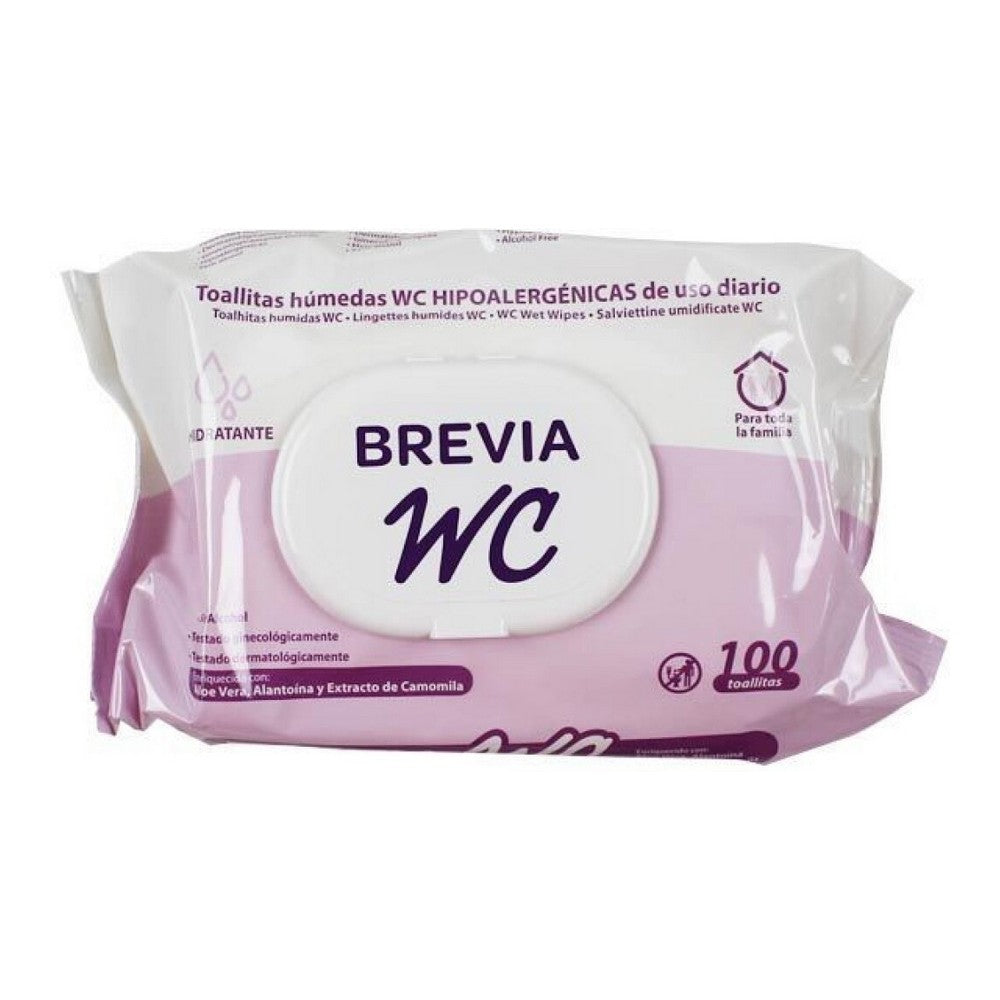 Doekjes Brevia Hypoalergeen (100 uds)