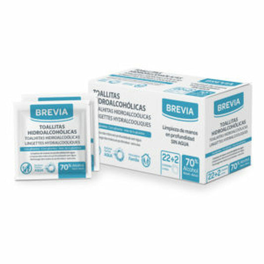 Lingettes désinfectantes Brevia (24 uds)