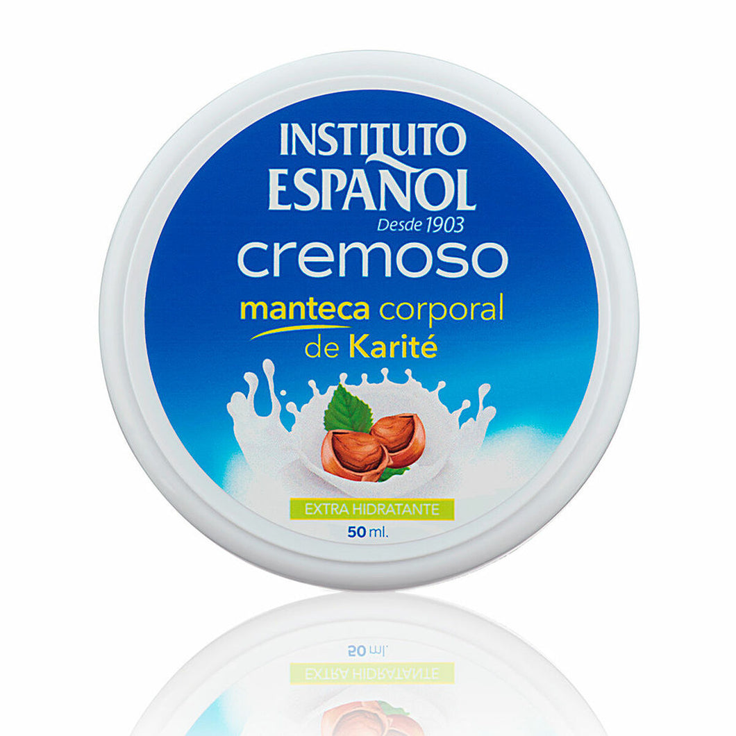 Crème Corporelle Instituto Español Beurre de Karité Crémeux (50 ml)