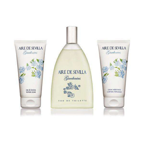 Women's Perfume Set Gardenia Aire Sevilla (3 pcs) - Lindkart