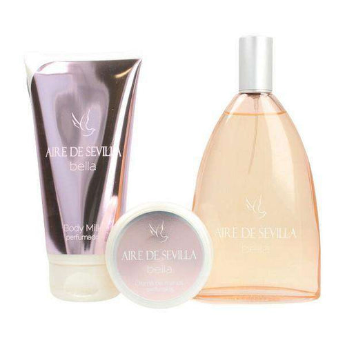 Women's Perfume Set Bella Aire Sevilla (3 pcs) - Lindkart