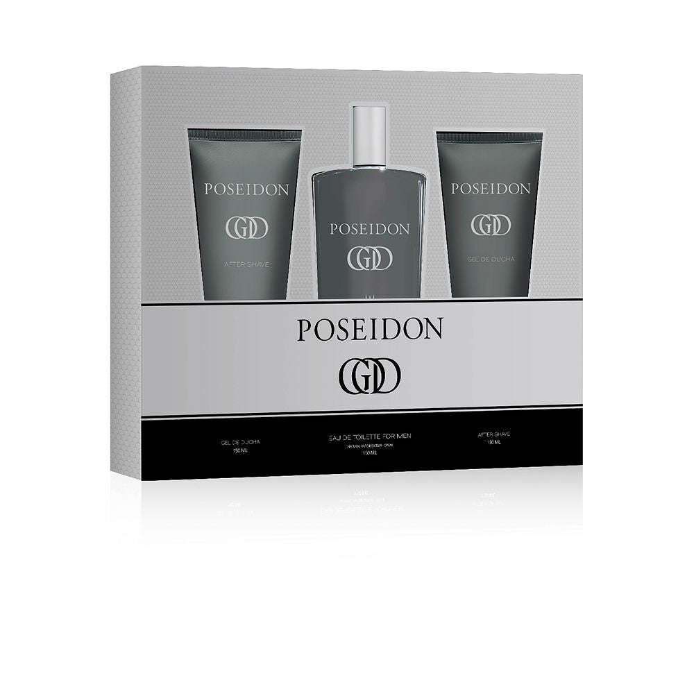 Parfumset voor heren Poseidon God (3 stuks)