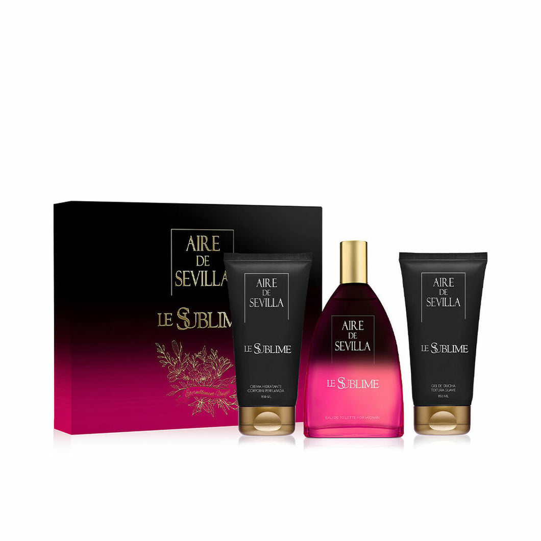 Parfumset voor dames Aire Sevilla Le Sublime 3 stuks