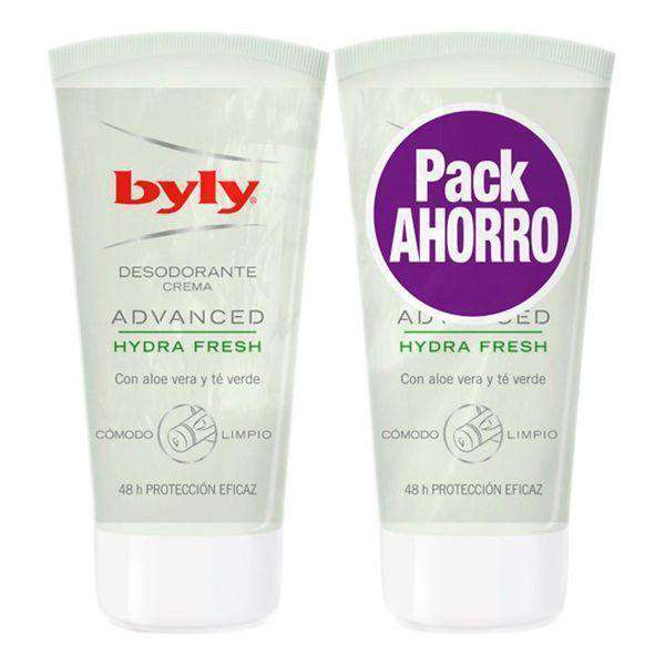 Cream Deodorant Advance Hydra Fresh Byly (2 uds) - Lindkart