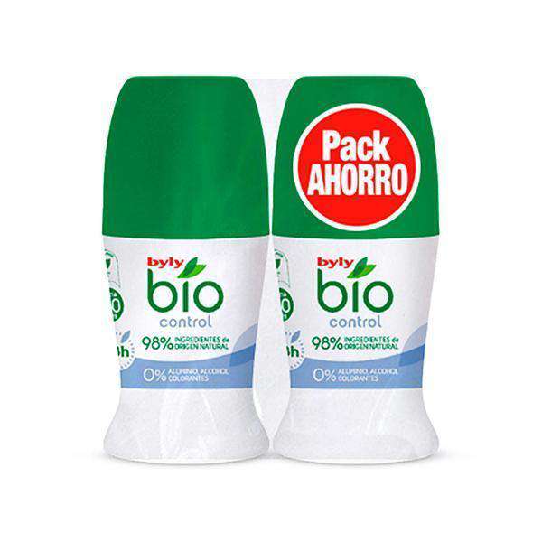 Roll-On Deodorant BIO NATURAL 0% Byly (2 pcs) - Lindkart