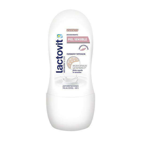 Roll-On Deodorant Sensitive Lactovit (50 ml) - Lindkart