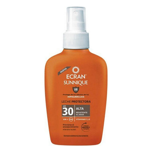 Spray Solaire Corps Ecran Sunnique IR Lait Solaire SPF 30 (100 ml)