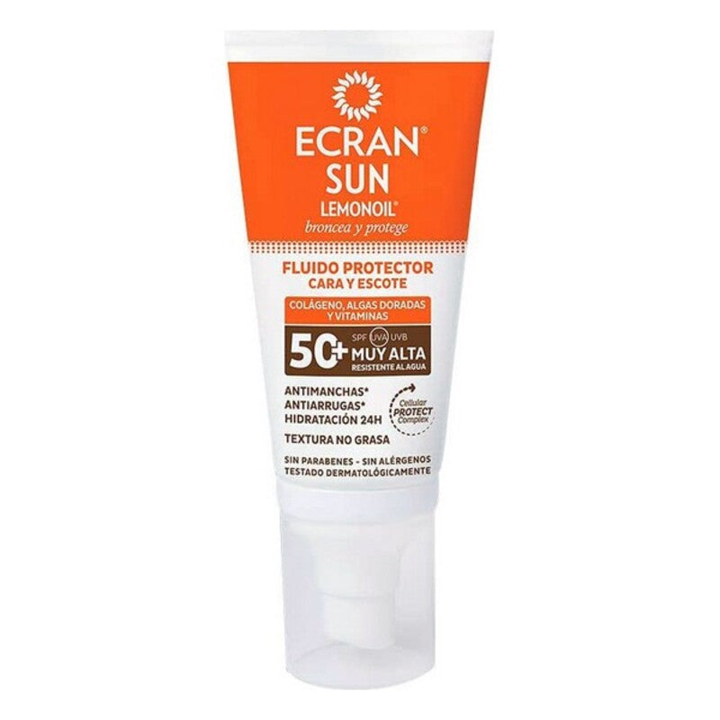 Ecran Sun Lemonoil SPF 50 Crème solaire pour le visage