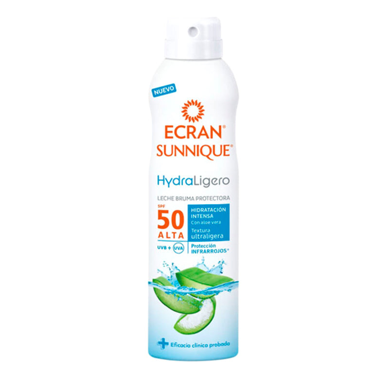 Zonnebrandspray Sunnique Hydraligero Ecran Spf 50 (250 ml)