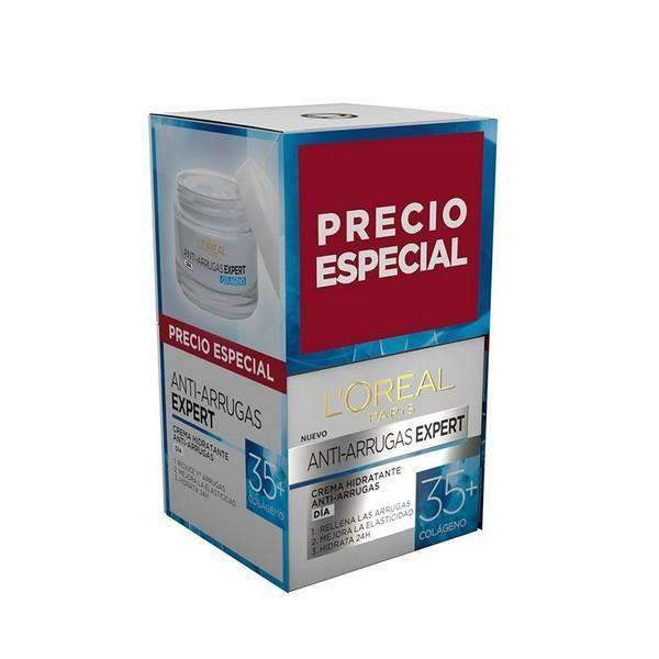 Anti-Ageing Cream Expert Colageno +35 L'Oreal (2 pcs) - Lindkart