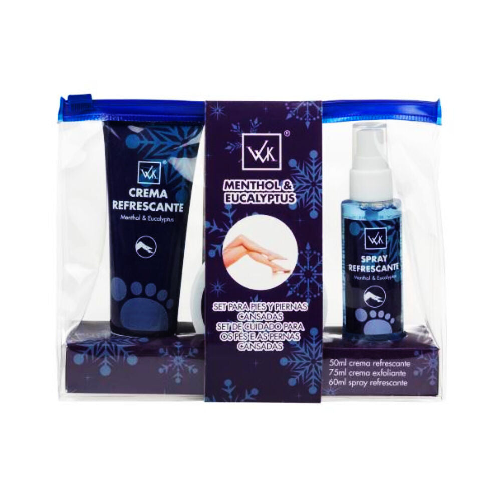 Coffret Walkiria Jambes fatiguées Menthol Eucalyptus (3 pcs)