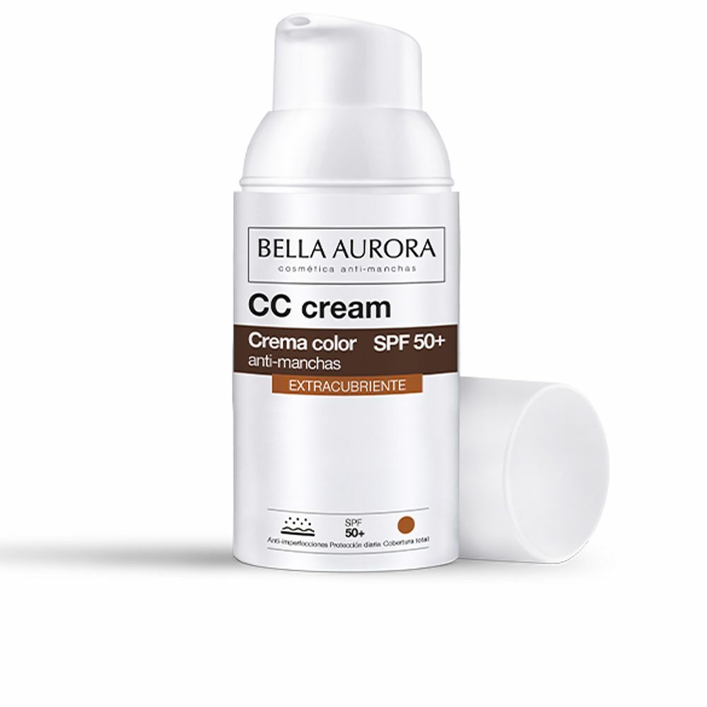 CC Crème Bella Aurora Spf 50+ Couverture (30 ml)