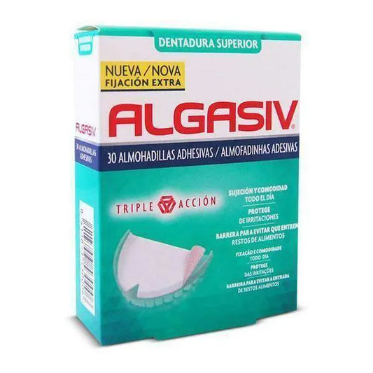 Adhesive Denture Pads Superior Algasiv (30 uds) - Lindkart