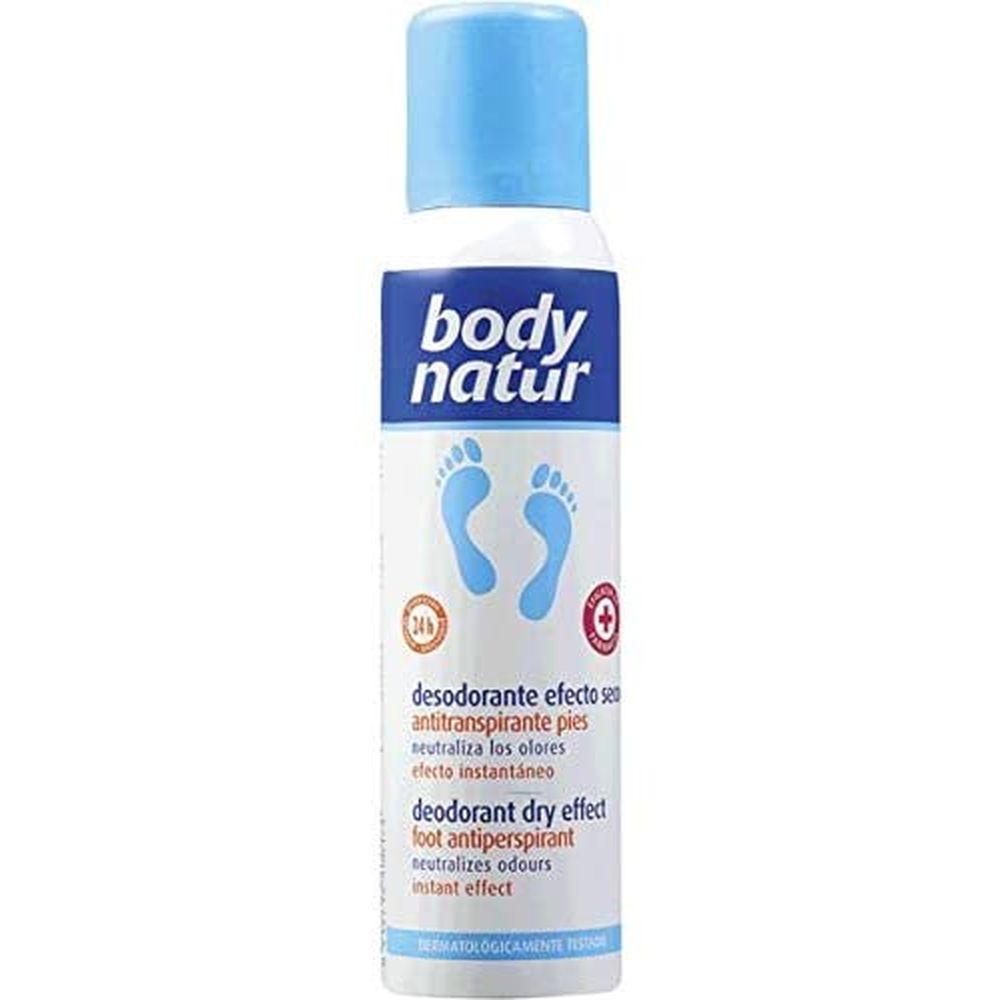Anti-Transpirant Deodorant voor Voeten Body Natur (150 ml)