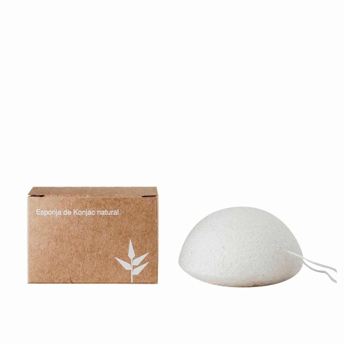 Visage Éponge Banbu Blanc Konjac (1 Pièce)