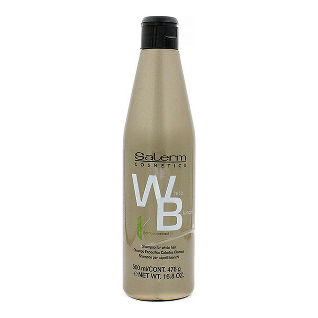 Shampooing Salerm Cheveux Blancs (500 ml)