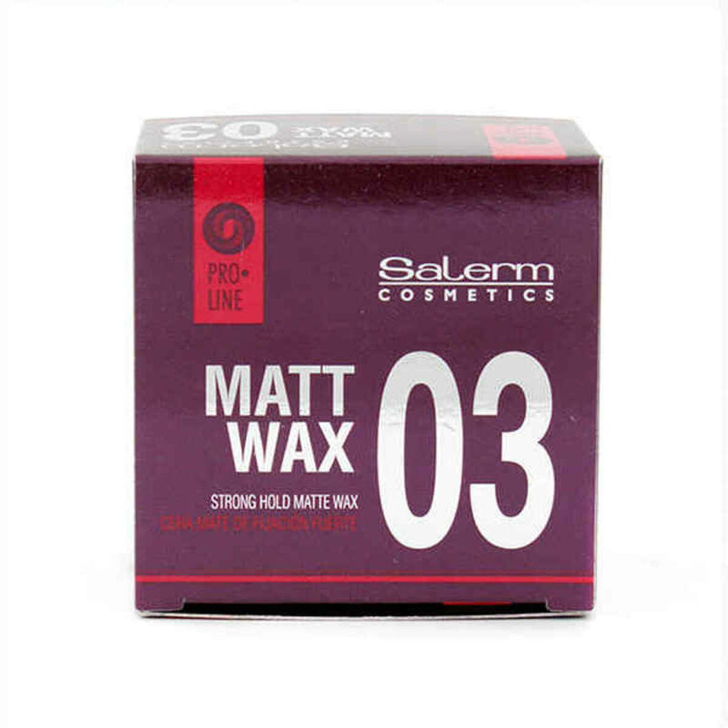 Firm Hold Wax Salerm Proline 03 Matte Wax Salerm (50 g) (50 ml)