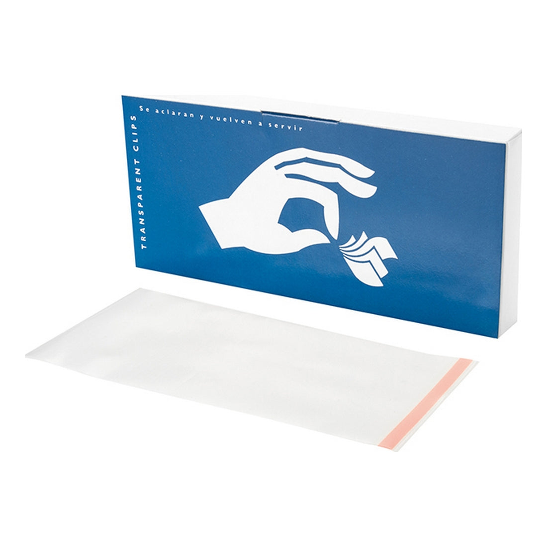 Bags Eurostil Transparent Clip (100 uds)