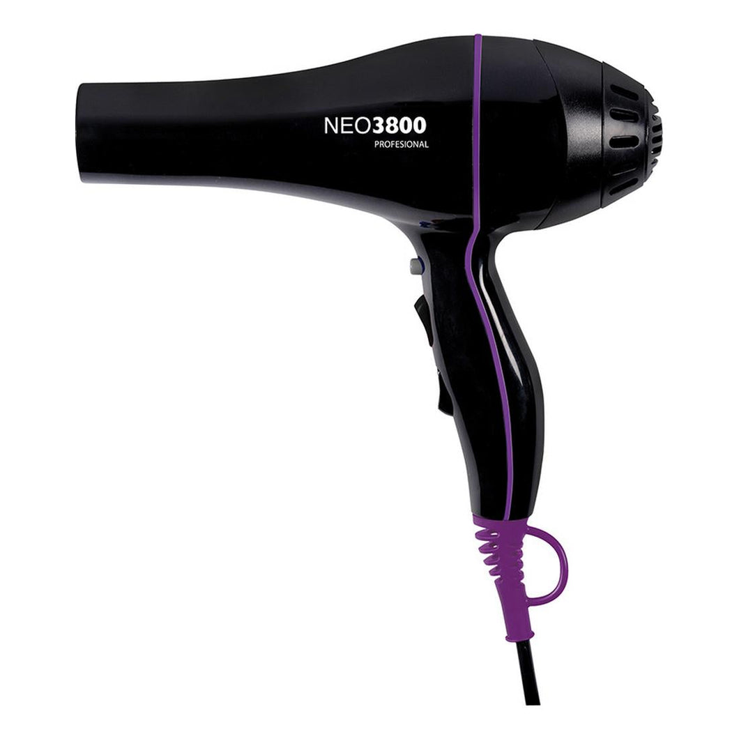 Secador de Pelo Neo Eurostil Profesional 3800 W Negro