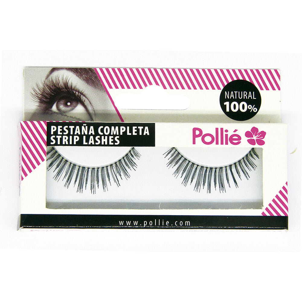 False Eyelashes Eurostil Pollié 14 Black