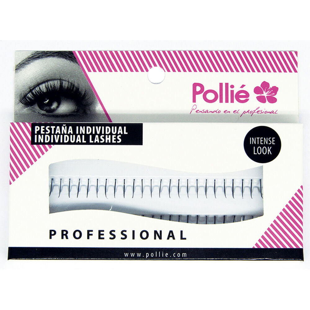 False Eyelashes Eurostil Pollié Individual Black