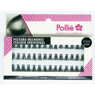 False Eyelashes Eurostil Pollié Individual Black