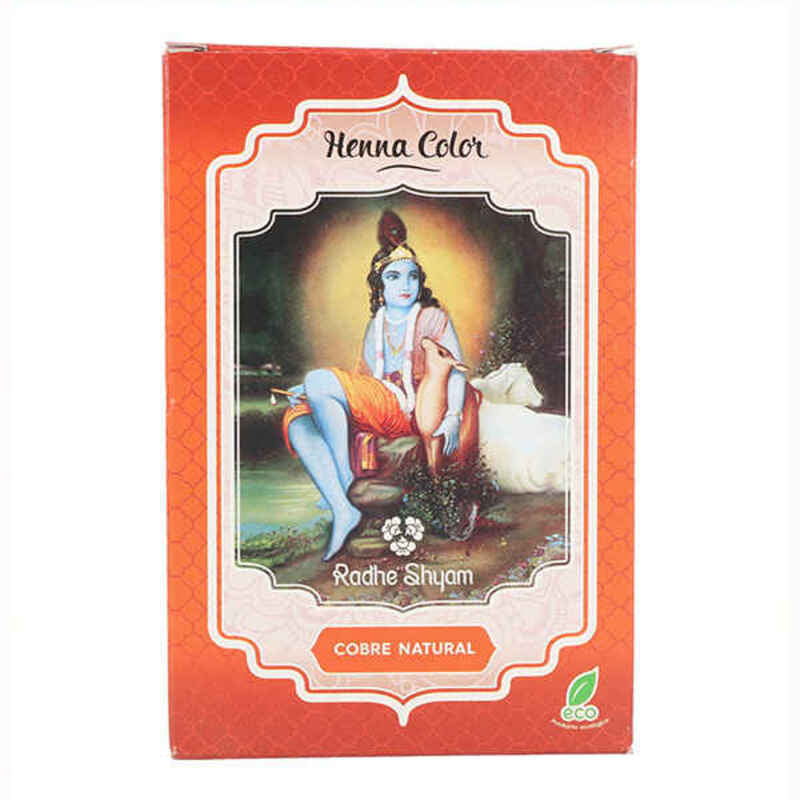 Colorant Semi-permanent Henné Radhe Shyam Cuivre (100 g)