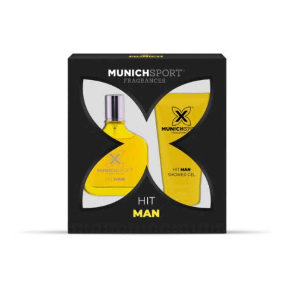 Parfumset voor heren Munich Sport Hit Man (2 stuks)