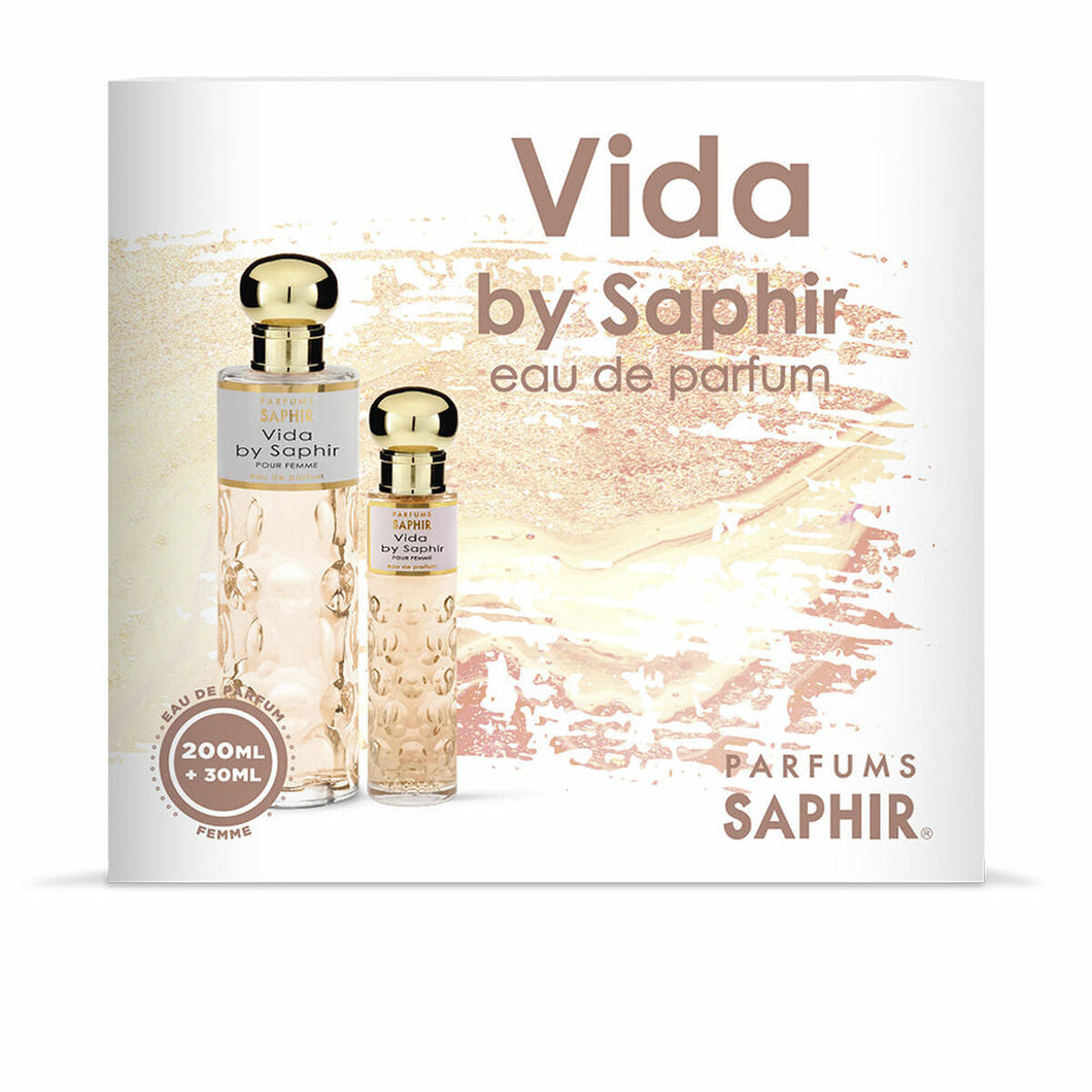 Damesparfumset Saphir Parfums Vida 2 stuks