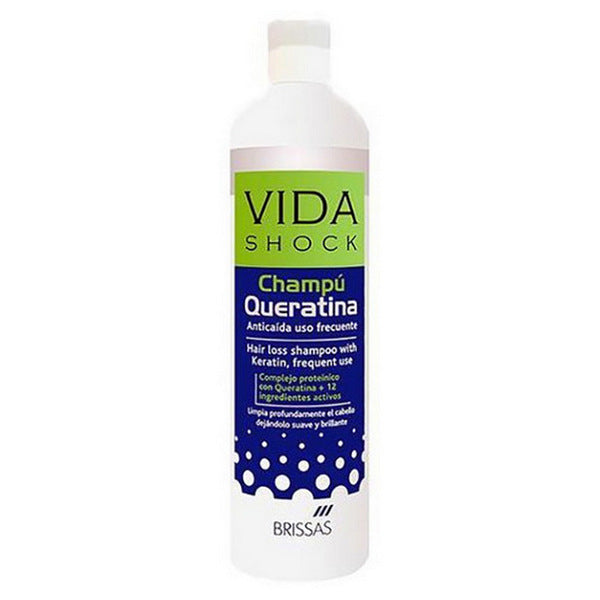Shampooing à la kératine Vida Shock Luxana (500 ml)