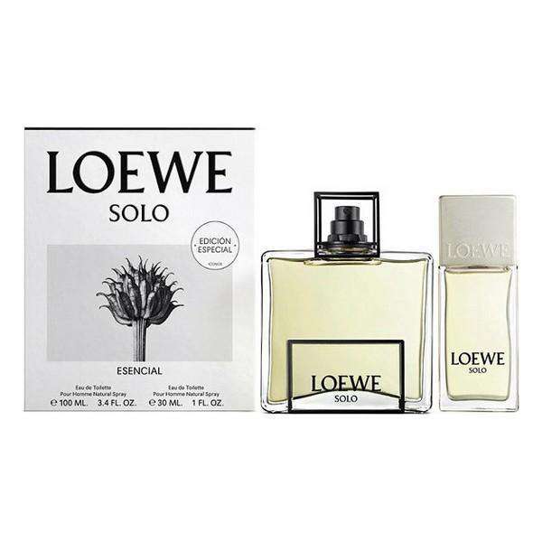 Men's Perfume Set Solo Esencial Loewe (2 pcs) - Lindkart