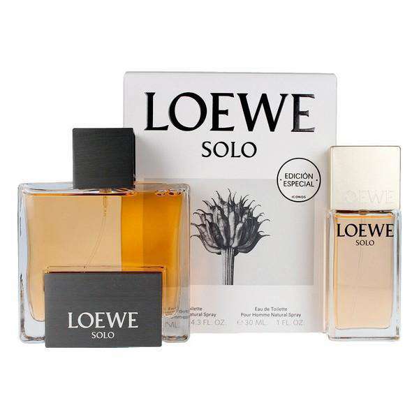 Men's Perfume Set Solo Loewe (2 pcs) 30 ml + 125 ml - Lindkart