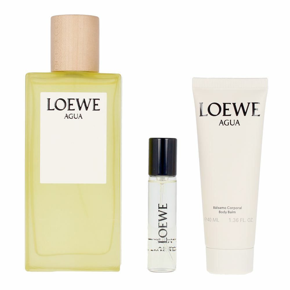 Women's Perfume Set Loewe Agua EDT (3 pcs)