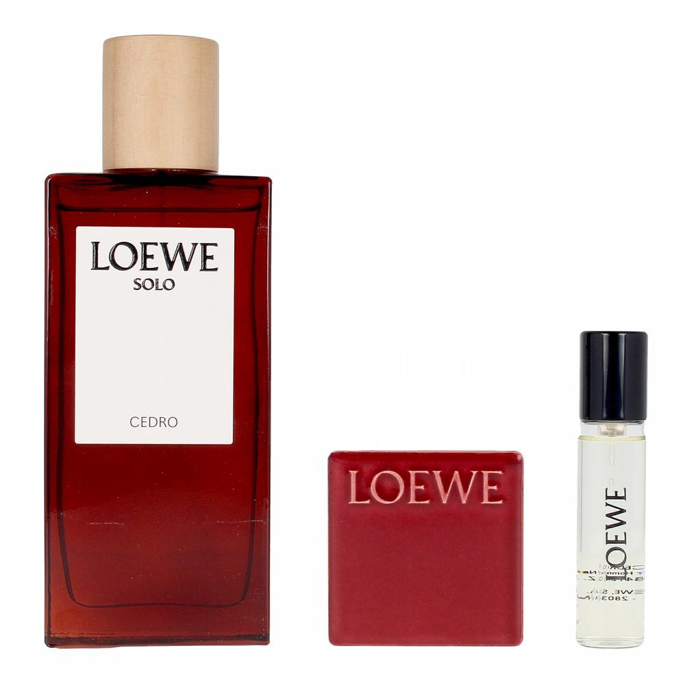 Unisex' Perfume Set Loewe Cedro (3 pcs)