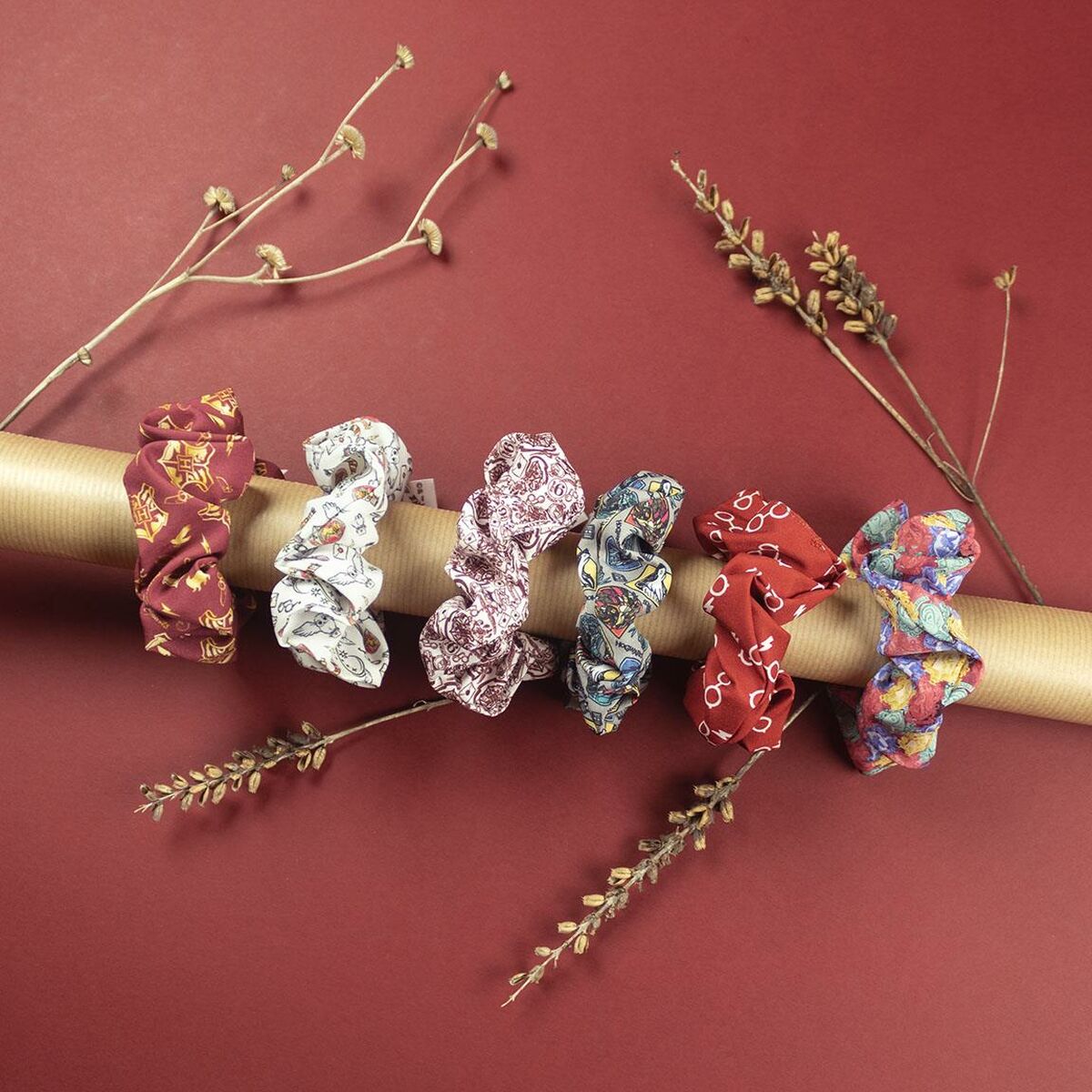 Élastiques à cheveux Harry Potter 6 Unités Multicolore