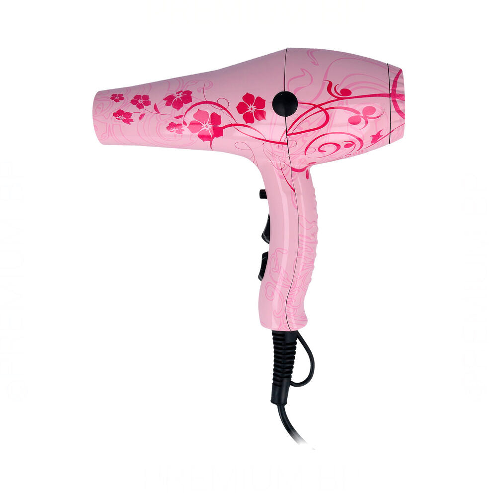 Hairdryer Albi Pro Pink Flowers (2000 W)