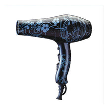 Load image into Gallery viewer, Hairdryer Albi Pro Black Flowers 2000W
